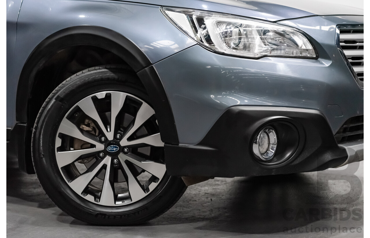 4/2015 Subaru Outback 2.5i (AWD) MY15 4d Wagon Platinum Grey Metallic 2.5L