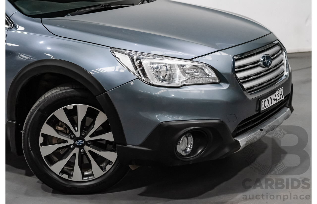 4/2015 Subaru Outback 2.5i (AWD) MY15 4d Wagon Platinum Grey Metallic 2.5L