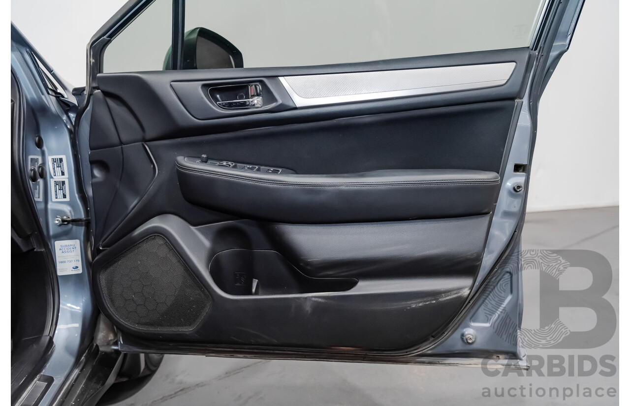 4/2015 Subaru Outback 2.5i (AWD) MY15 4d Wagon Platinum Grey Metallic 2.5L