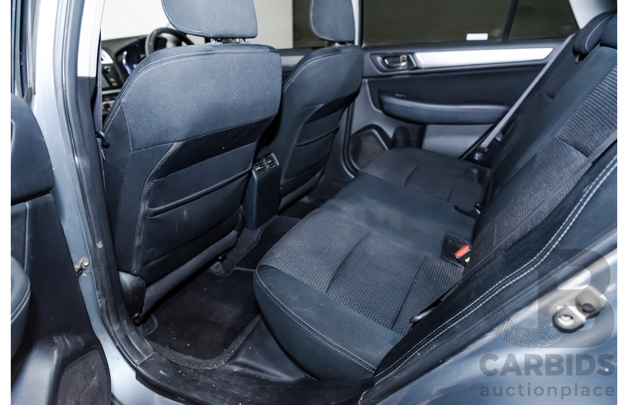 4/2015 Subaru Outback 2.5i (AWD) MY15 4d Wagon Platinum Grey Metallic 2.5L