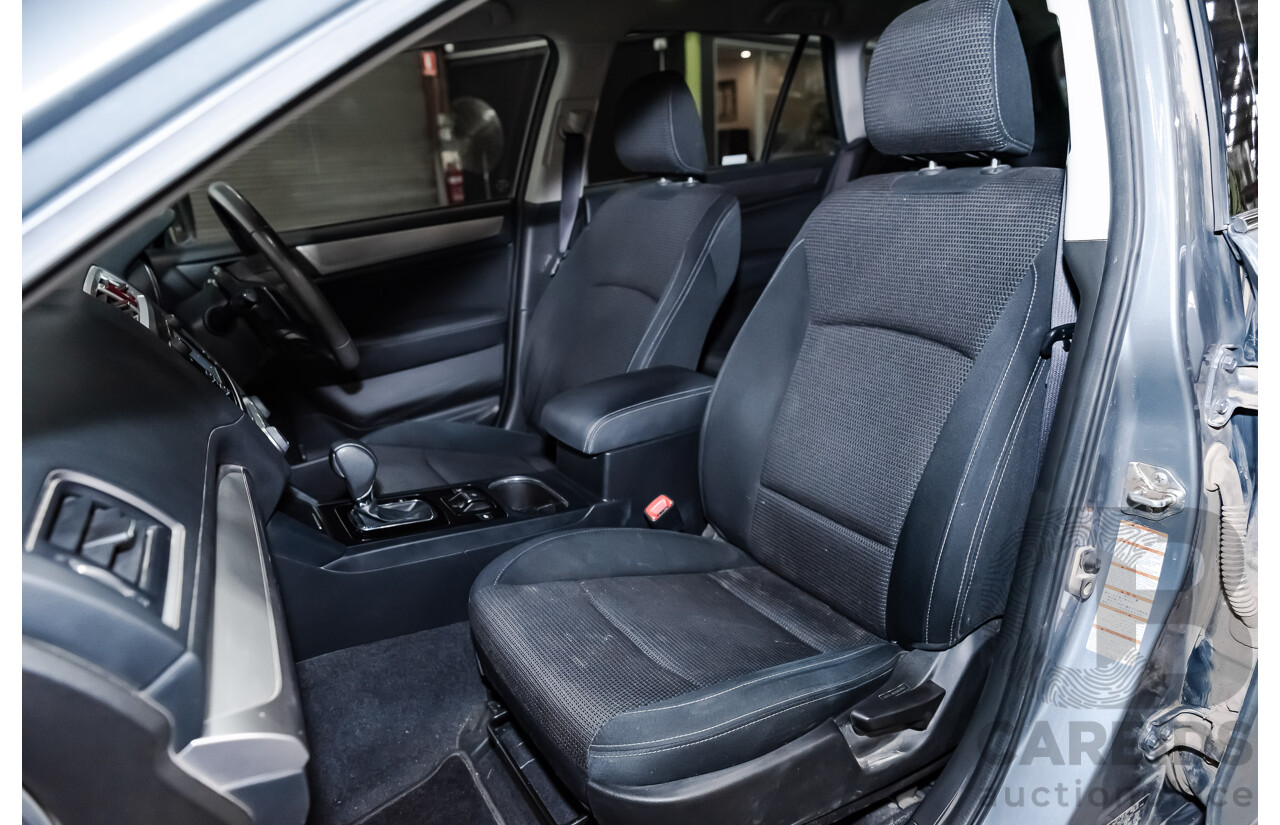 4/2015 Subaru Outback 2.5i (AWD) MY15 4d Wagon Platinum Grey Metallic 2.5L