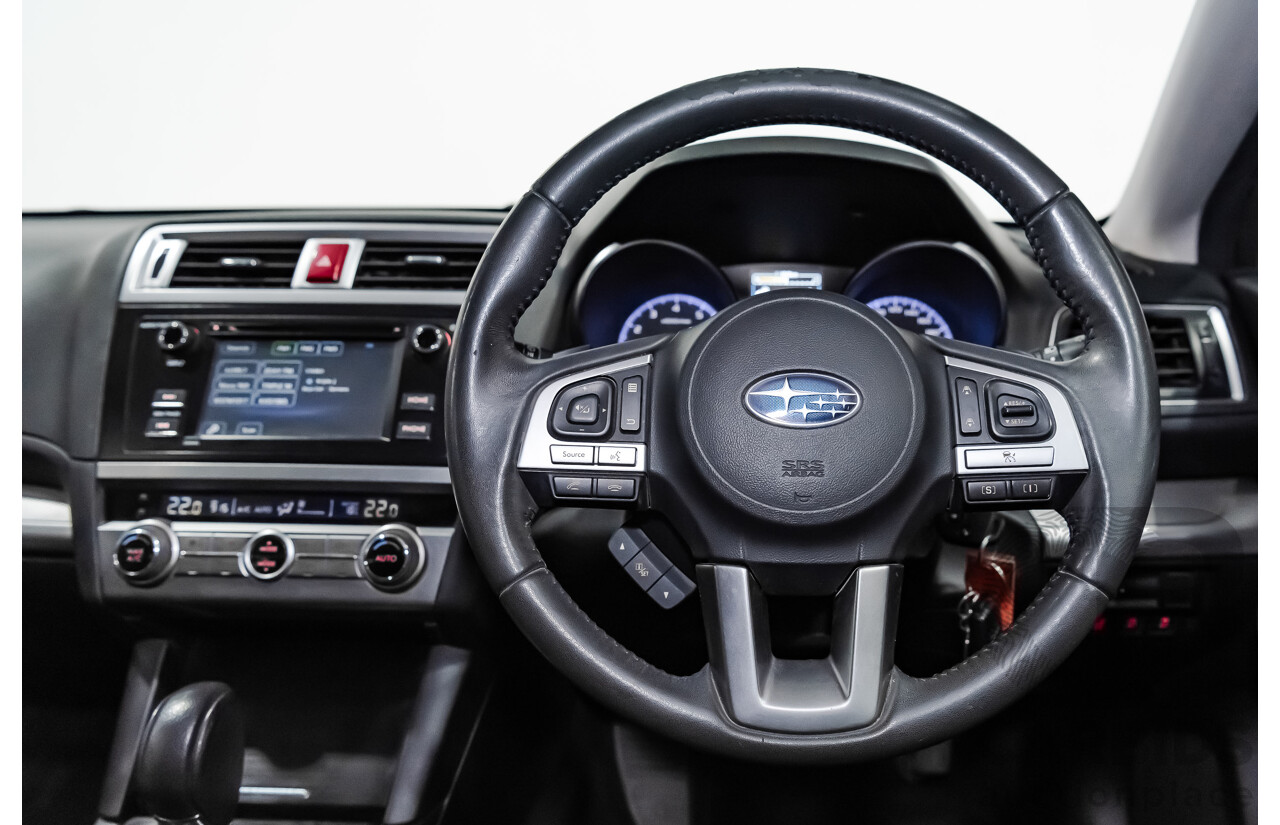 4/2015 Subaru Outback 2.5i (AWD) MY15 4d Wagon Platinum Grey Metallic 2.5L