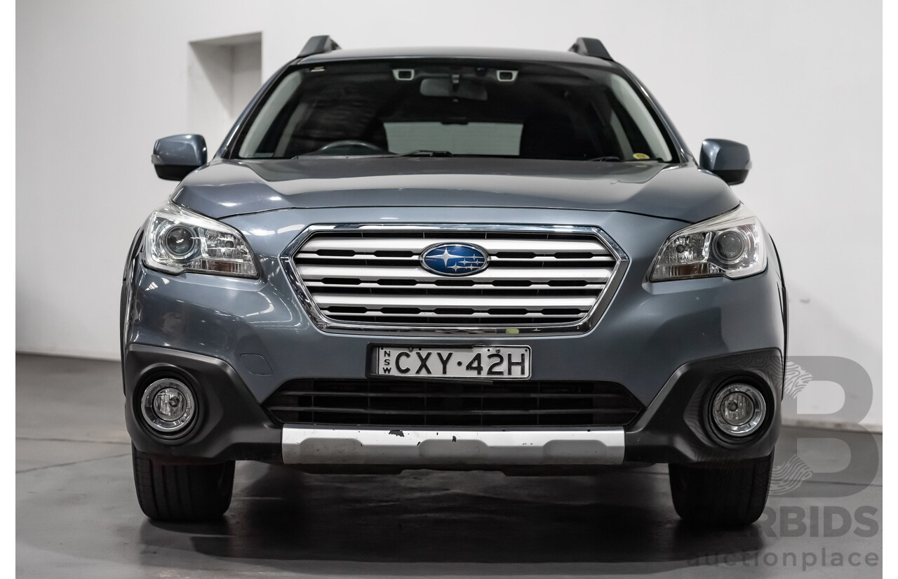 4/2015 Subaru Outback 2.5i (AWD) MY15 4d Wagon Platinum Grey Metallic 2.5L