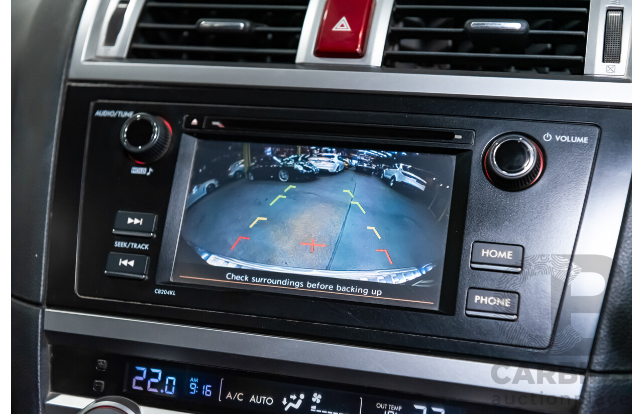 4/2015 Subaru Outback 2.5i (AWD) MY15 4d Wagon Platinum Grey Metallic 2.5L