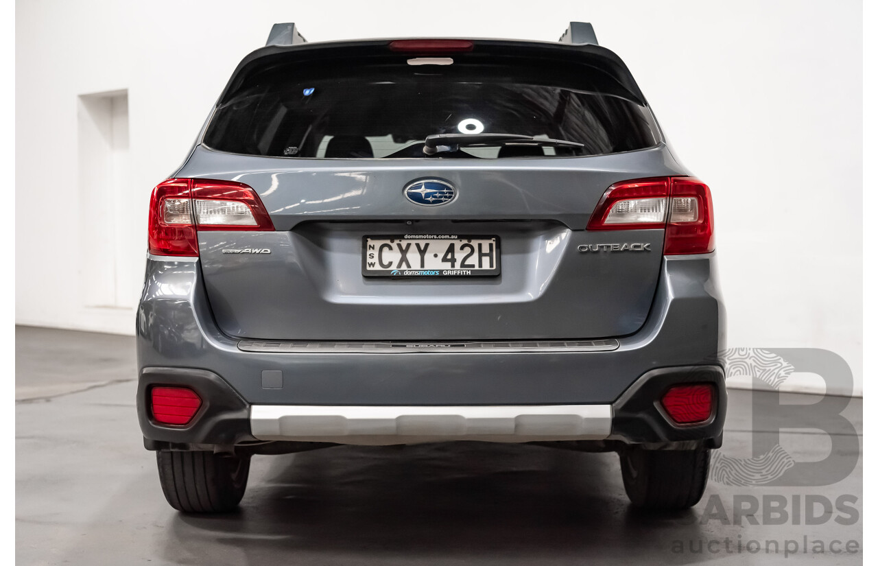 4/2015 Subaru Outback 2.5i (AWD) MY15 4d Wagon Platinum Grey Metallic 2.5L