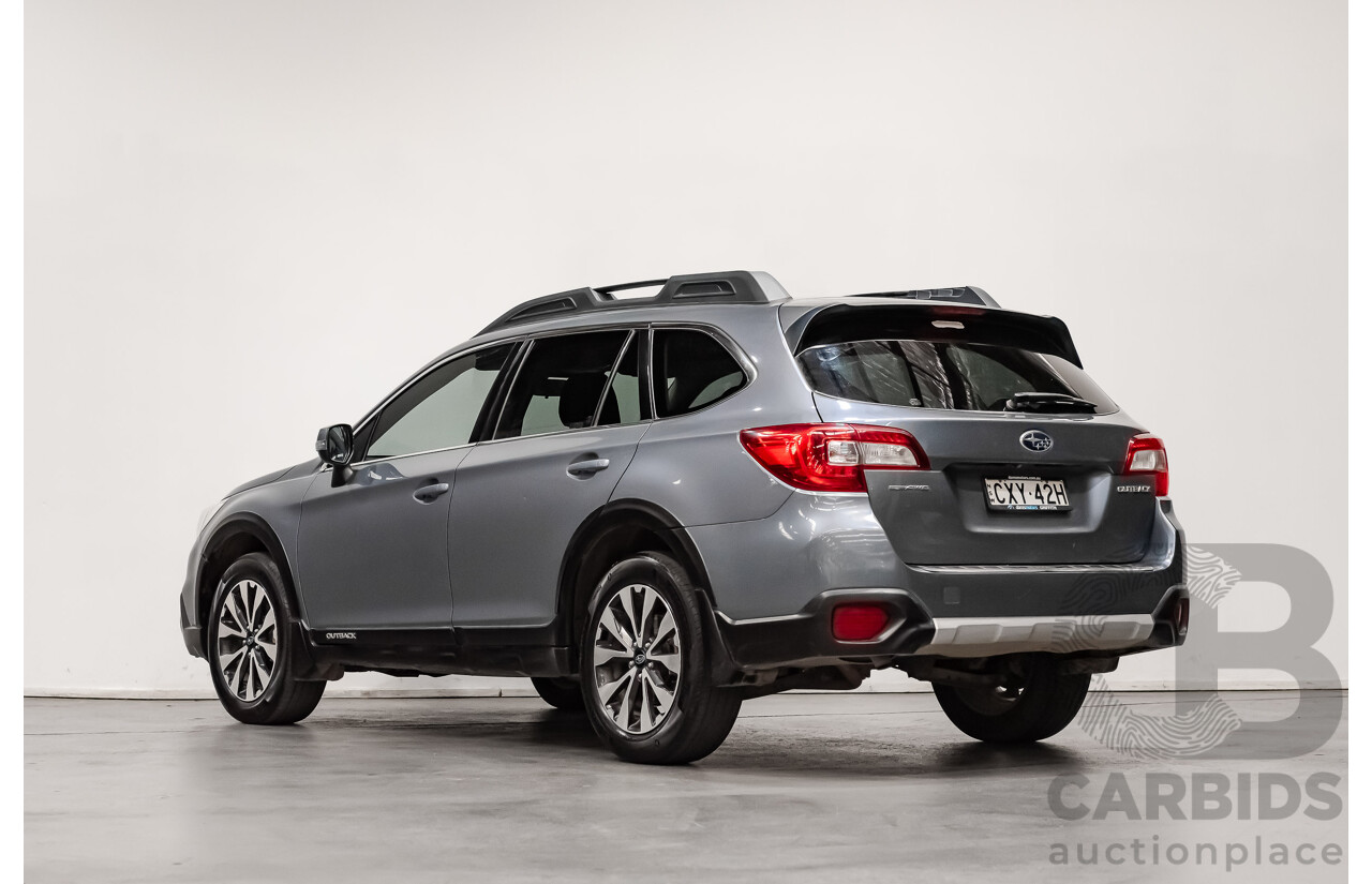 4/2015 Subaru Outback 2.5i (AWD) MY15 4d Wagon Platinum Grey Metallic 2.5L