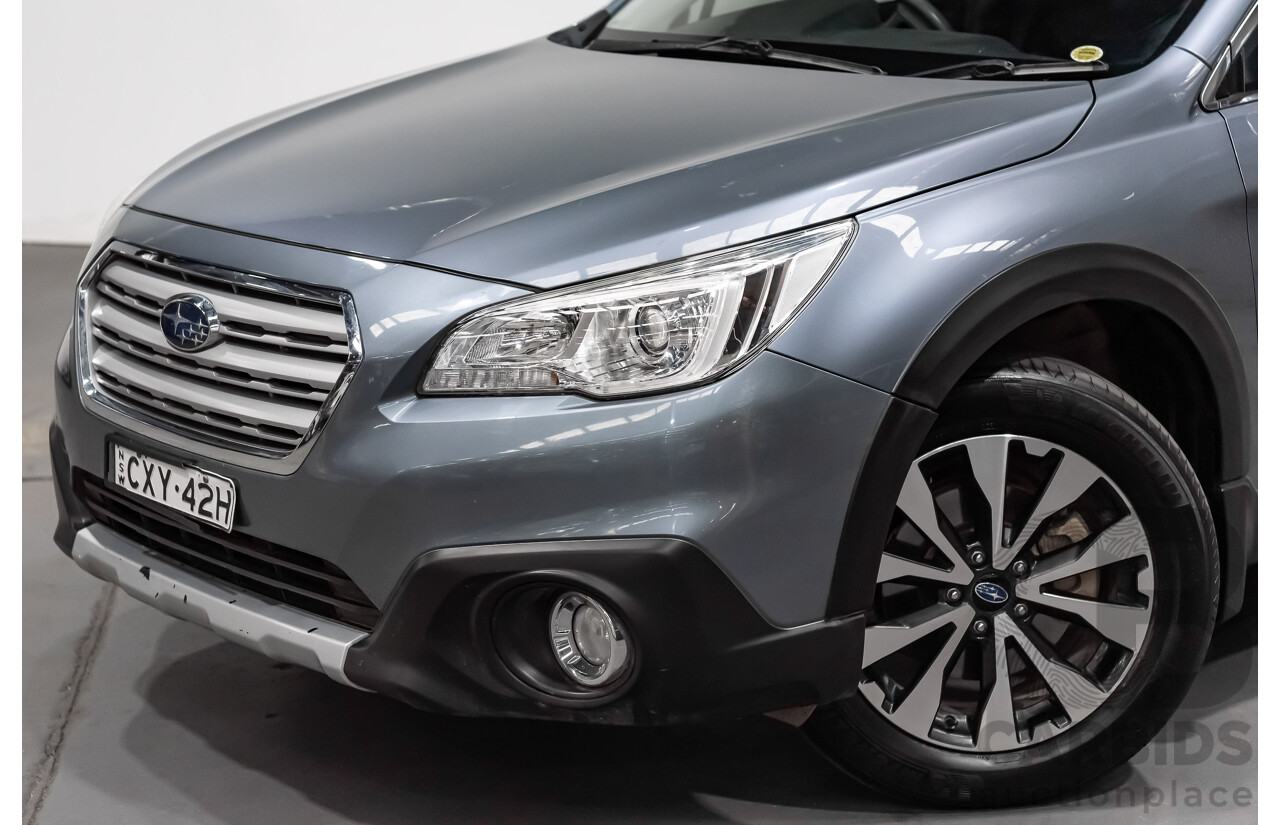 4/2015 Subaru Outback 2.5i (AWD) MY15 4d Wagon Platinum Grey Metallic 2.5L