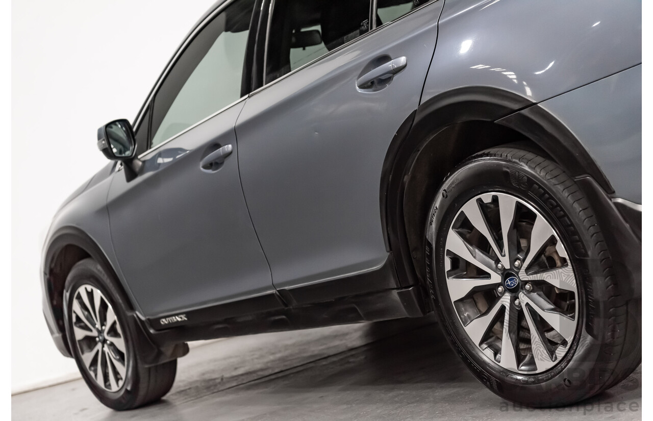 4/2015 Subaru Outback 2.5i (AWD) MY15 4d Wagon Platinum Grey Metallic 2.5L