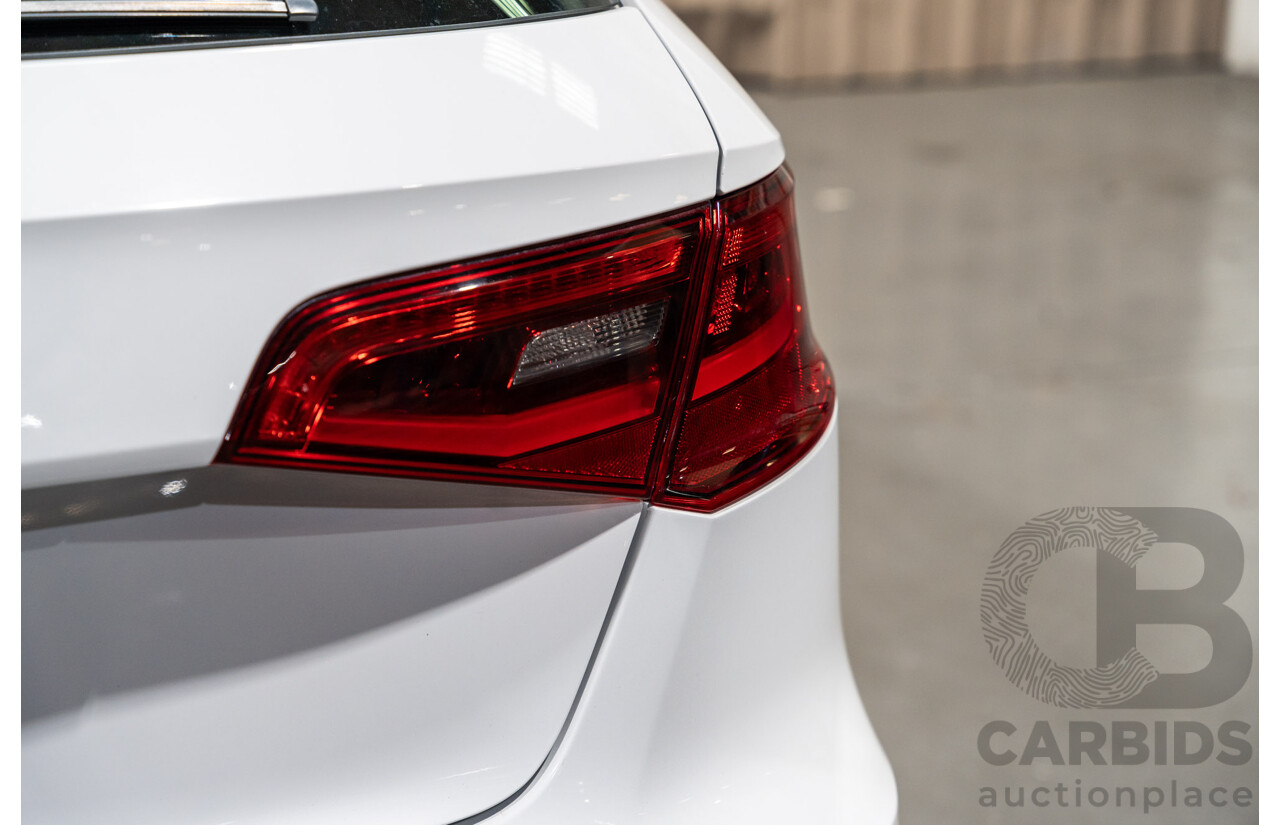 5/2015 Audi S3 Sportback 2.0 TFSI (AWD) Quattro 8V MY15 5d Hatchback White Turbo 2.0L