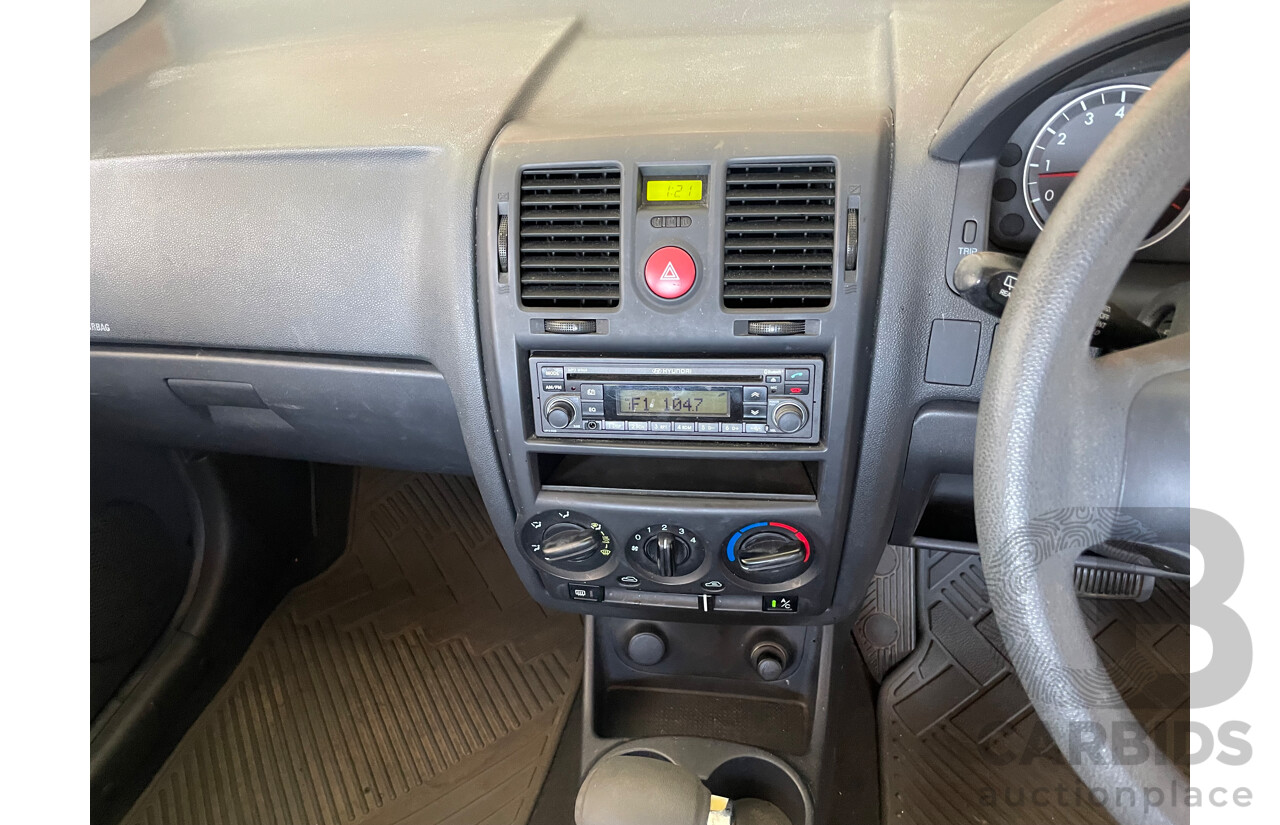 9/2008 Hyundai Getz S TB UPGRADE 5d Hatchback Red 1.4L