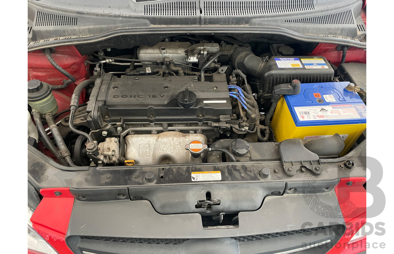9/2008 Hyundai Getz S TB UPGRADE 5d Hatchback Red 1.4L