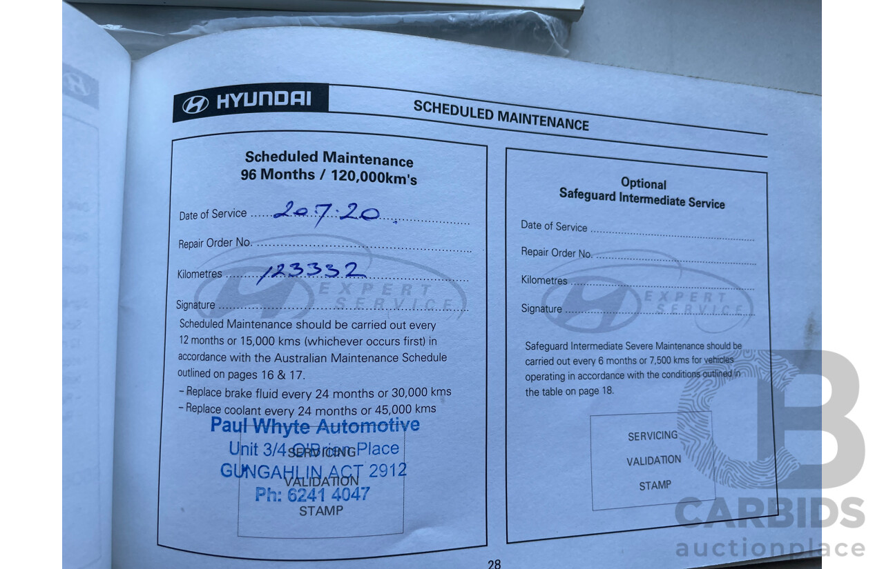 9/2008 Hyundai Getz S TB UPGRADE 5d Hatchback Red 1.4L