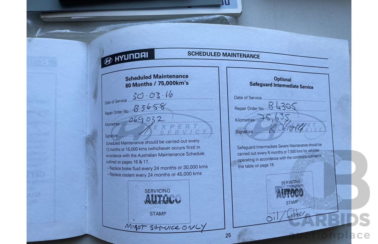 9/2008 Hyundai Getz S TB UPGRADE 5d Hatchback Red 1.4L