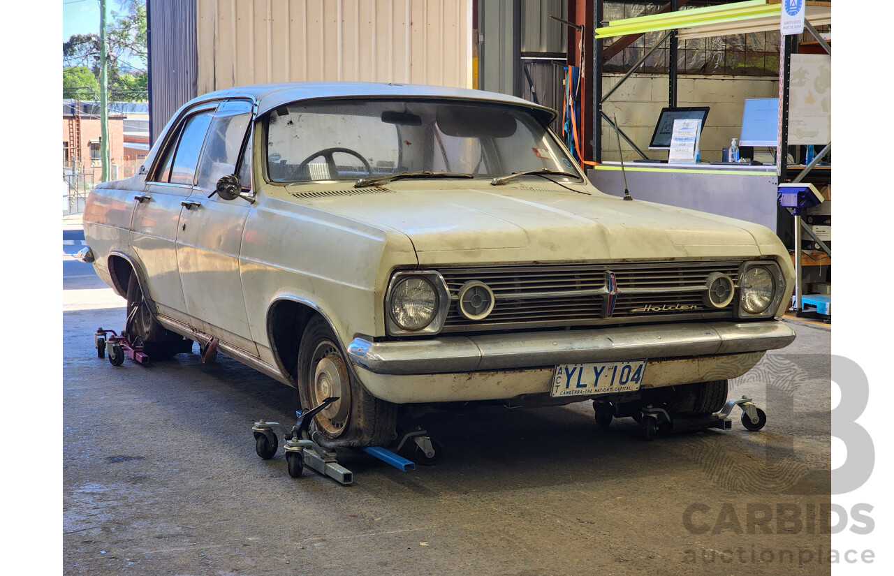 01/1968 Holden HR Premier 4d Sedan White 3.0L - "Barn Find" Project Car