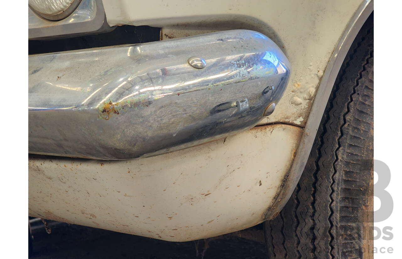 01/1968 Holden HR Premier 4d Sedan White 3.0L - "Barn Find" Project Car