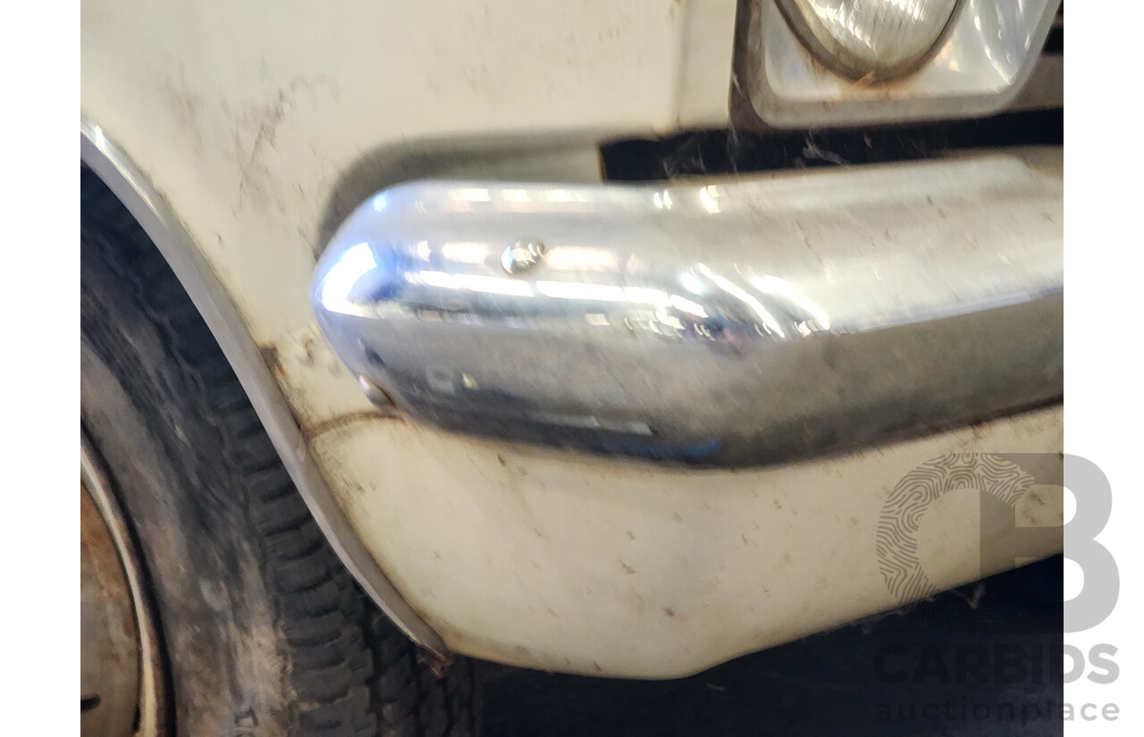 01/1968 Holden HR Premier 4d Sedan White 3.0L - "Barn Find" Project Car