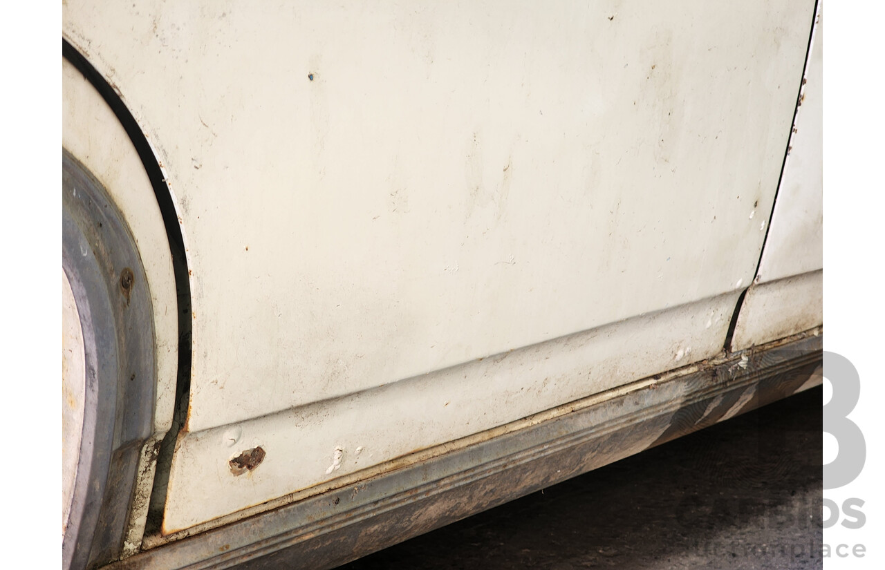 01/1968 Holden HR Premier 4d Sedan White 3.0L - "Barn Find" Project Car