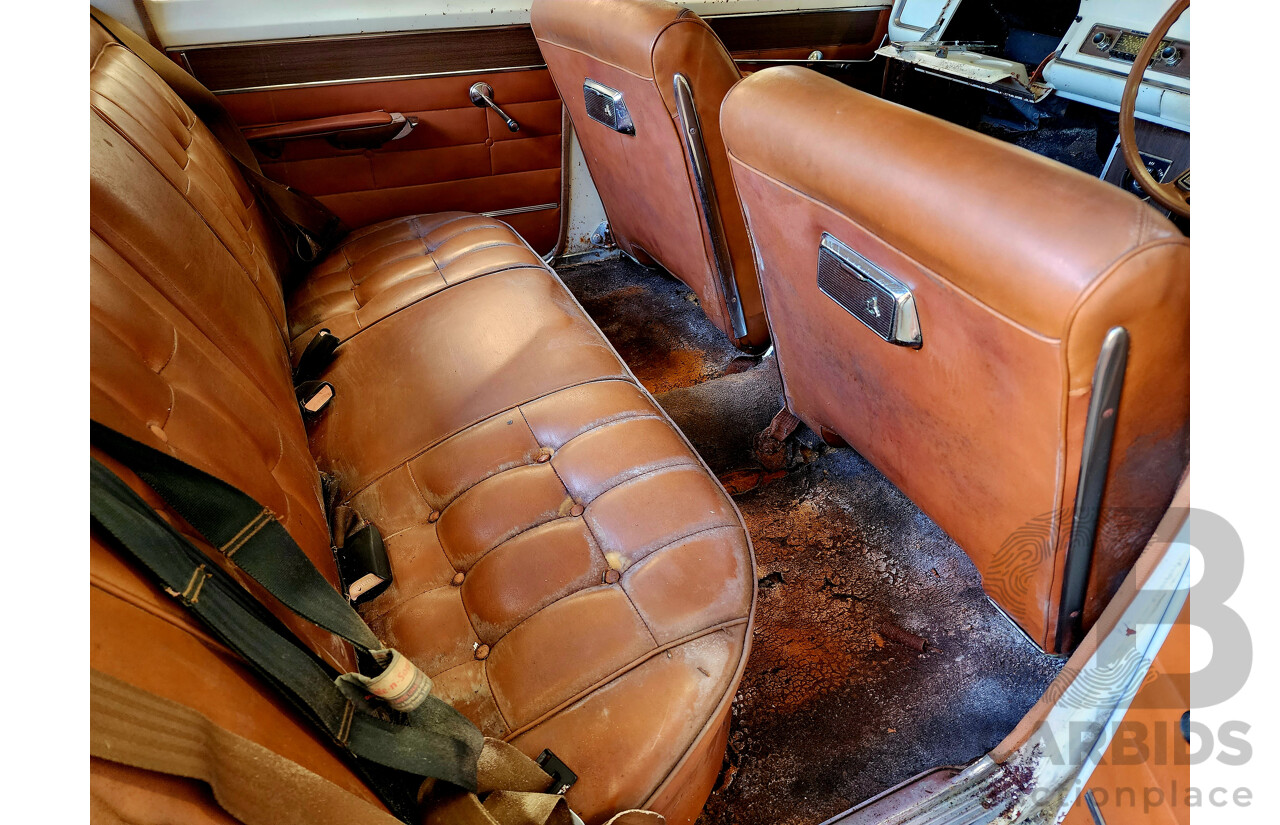 01/1968 Holden HR Premier 4d Sedan White 3.0L - "Barn Find" Project Car