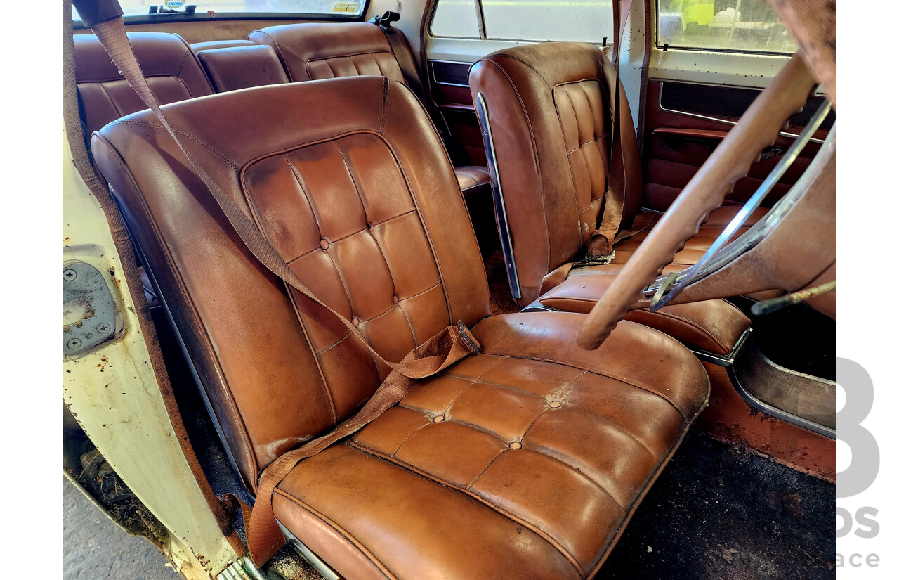 01/1968 Holden HR Premier 4d Sedan White 3.0L - "Barn Find" Project Car