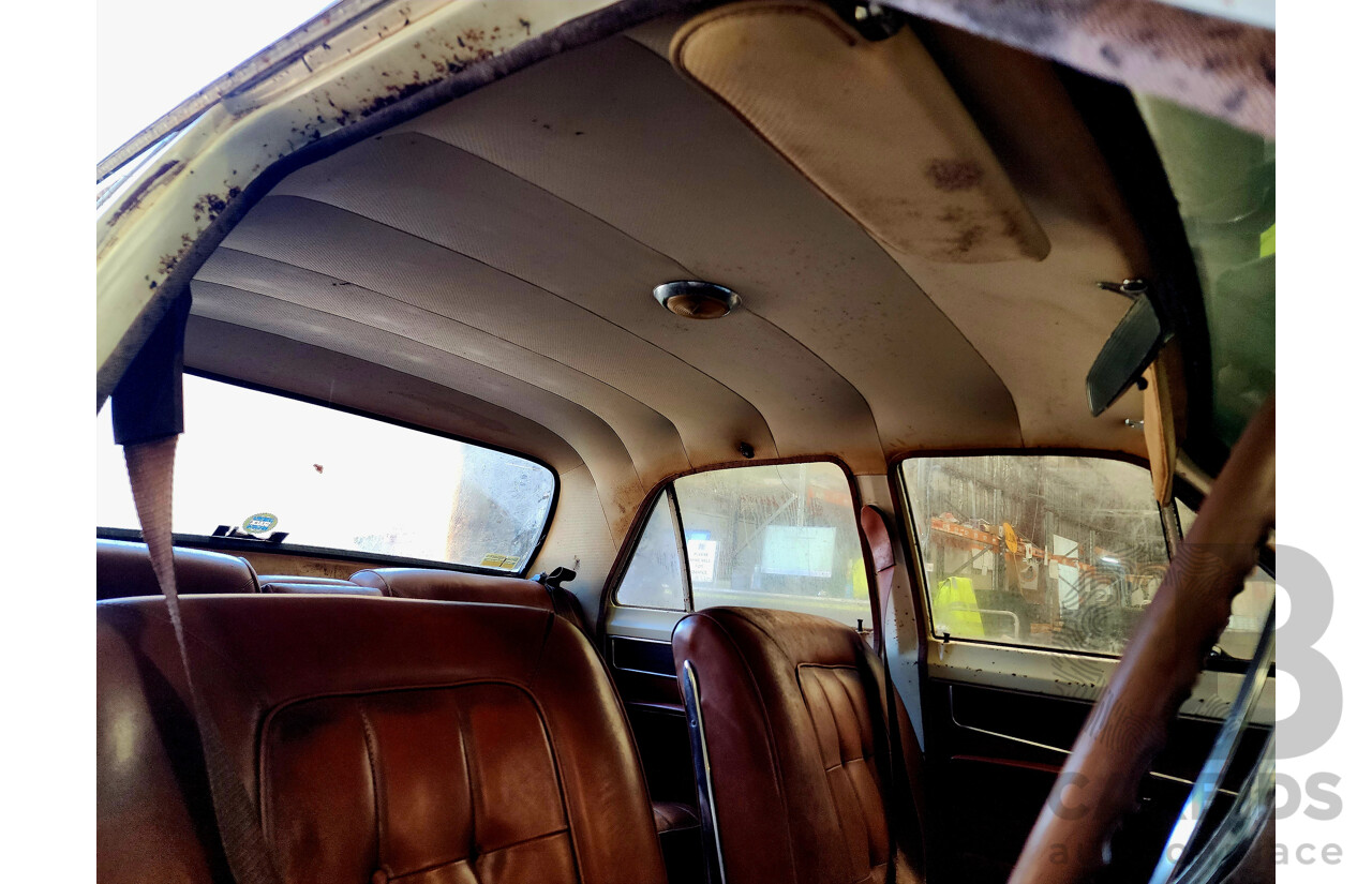 01/1968 Holden HR Premier 4d Sedan White 3.0L - "Barn Find" Project Car