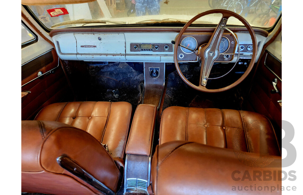 01/1968 Holden HR Premier 4d Sedan White 3.0L - "Barn Find" Project Car