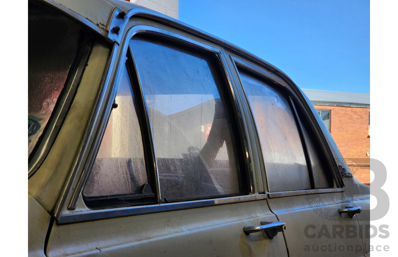 01/1968 Holden HR Premier 4d Sedan White 3.0L - "Barn Find" Project Car