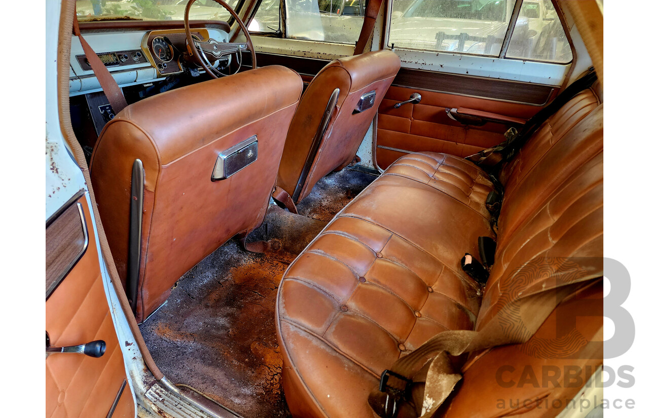 01/1968 Holden HR Premier 4d Sedan White 3.0L - "Barn Find" Project Car