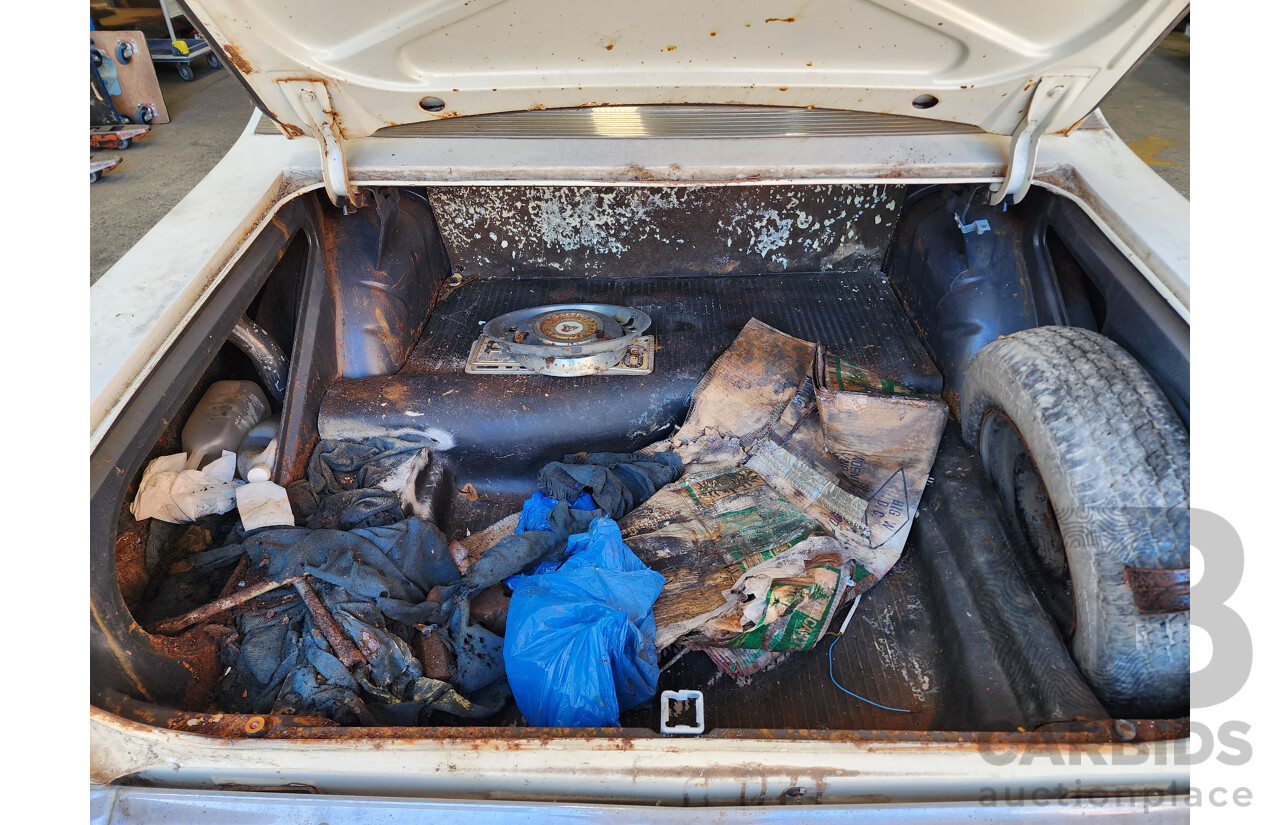 01/1968 Holden HR Premier 4d Sedan White 3.0L - "Barn Find" Project Car