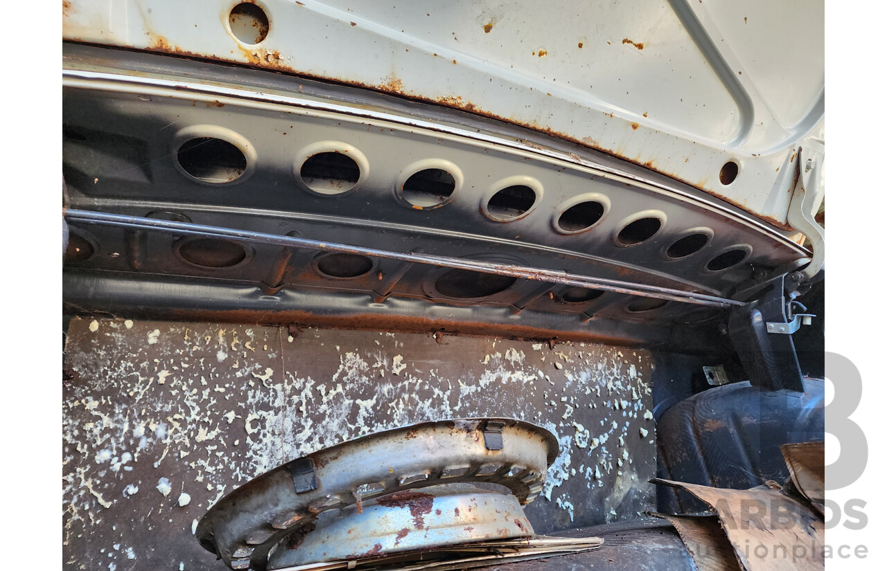 01/1968 Holden HR Premier 4d Sedan White 3.0L - "Barn Find" Project Car