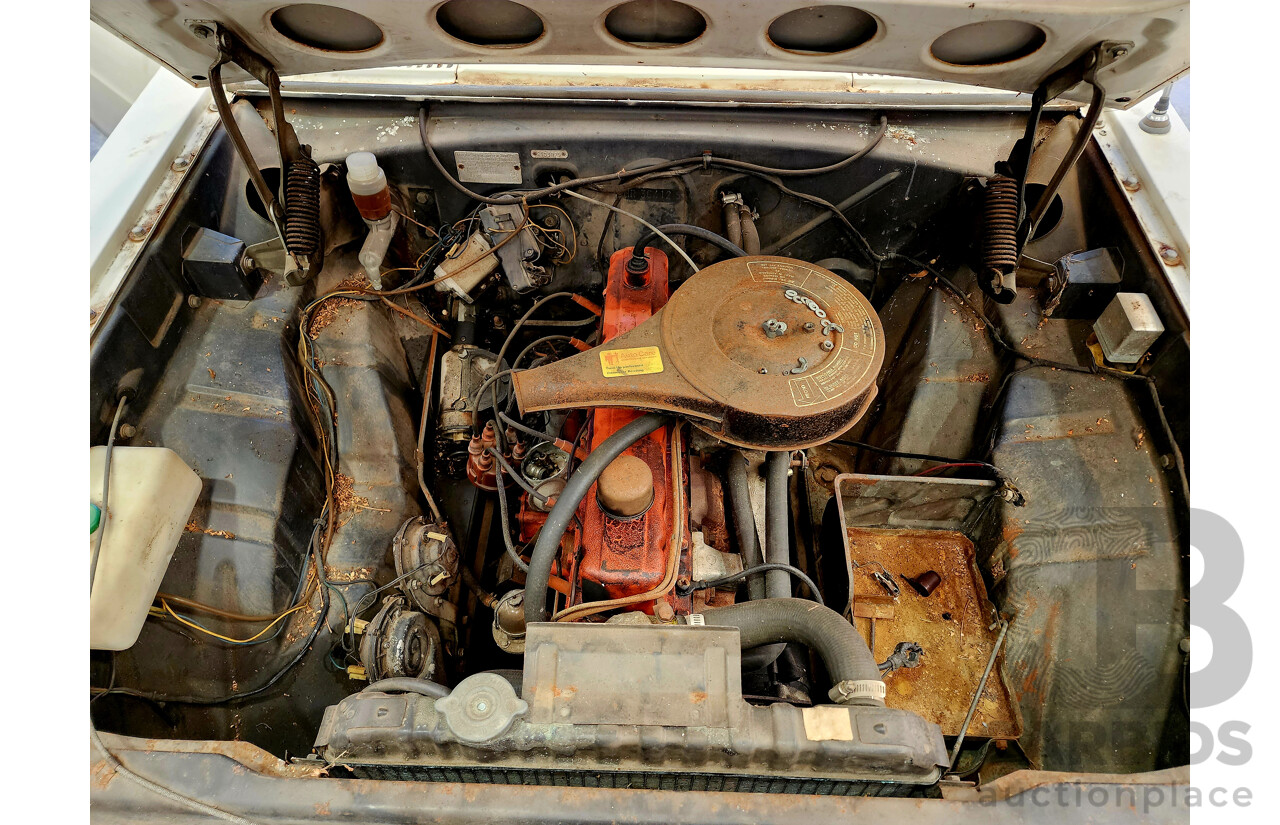 01/1968 Holden HR Premier 4d Sedan White 3.0L - "Barn Find" Project Car