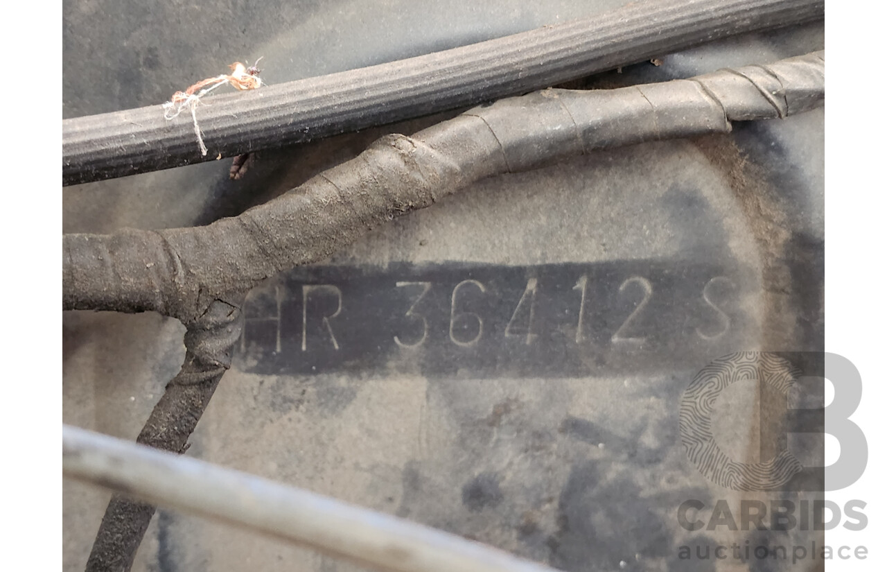 01/1968 Holden HR Premier 4d Sedan White 3.0L - "Barn Find" Project Car