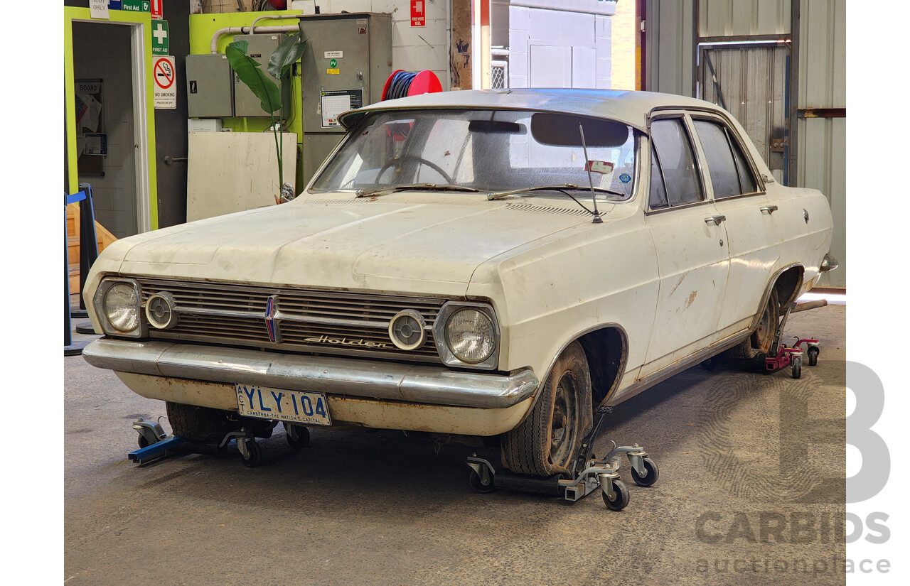 01/1968 Holden HR Premier 4d Sedan White 3.0L - "Barn Find" Project Car