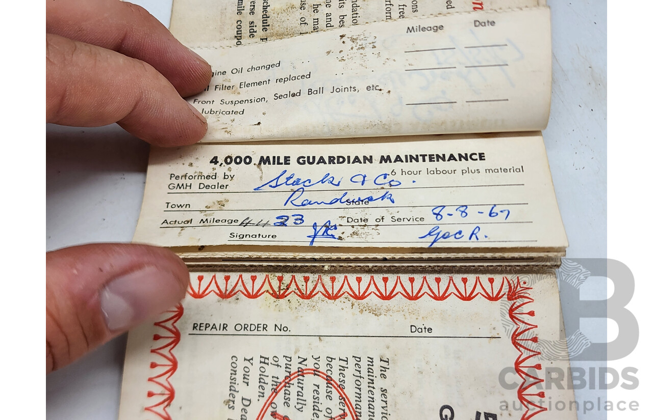 01/1968 Holden HR Premier 4d Sedan White 3.0L - "Barn Find" Project Car