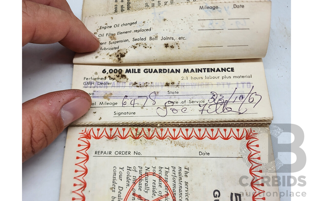 01/1968 Holden HR Premier 4d Sedan White 3.0L - "Barn Find" Project Car