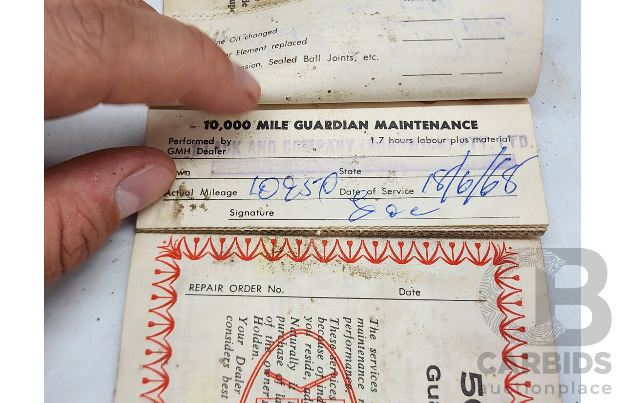 01/1968 Holden HR Premier 4d Sedan White 3.0L - "Barn Find" Project Car