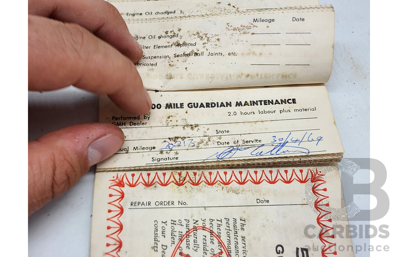 01/1968 Holden HR Premier 4d Sedan White 3.0L - "Barn Find" Project Car