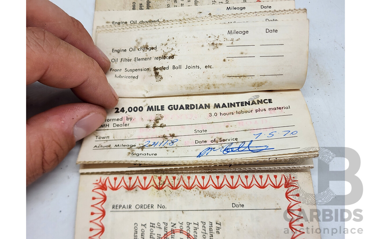 01/1968 Holden HR Premier 4d Sedan White 3.0L - "Barn Find" Project Car