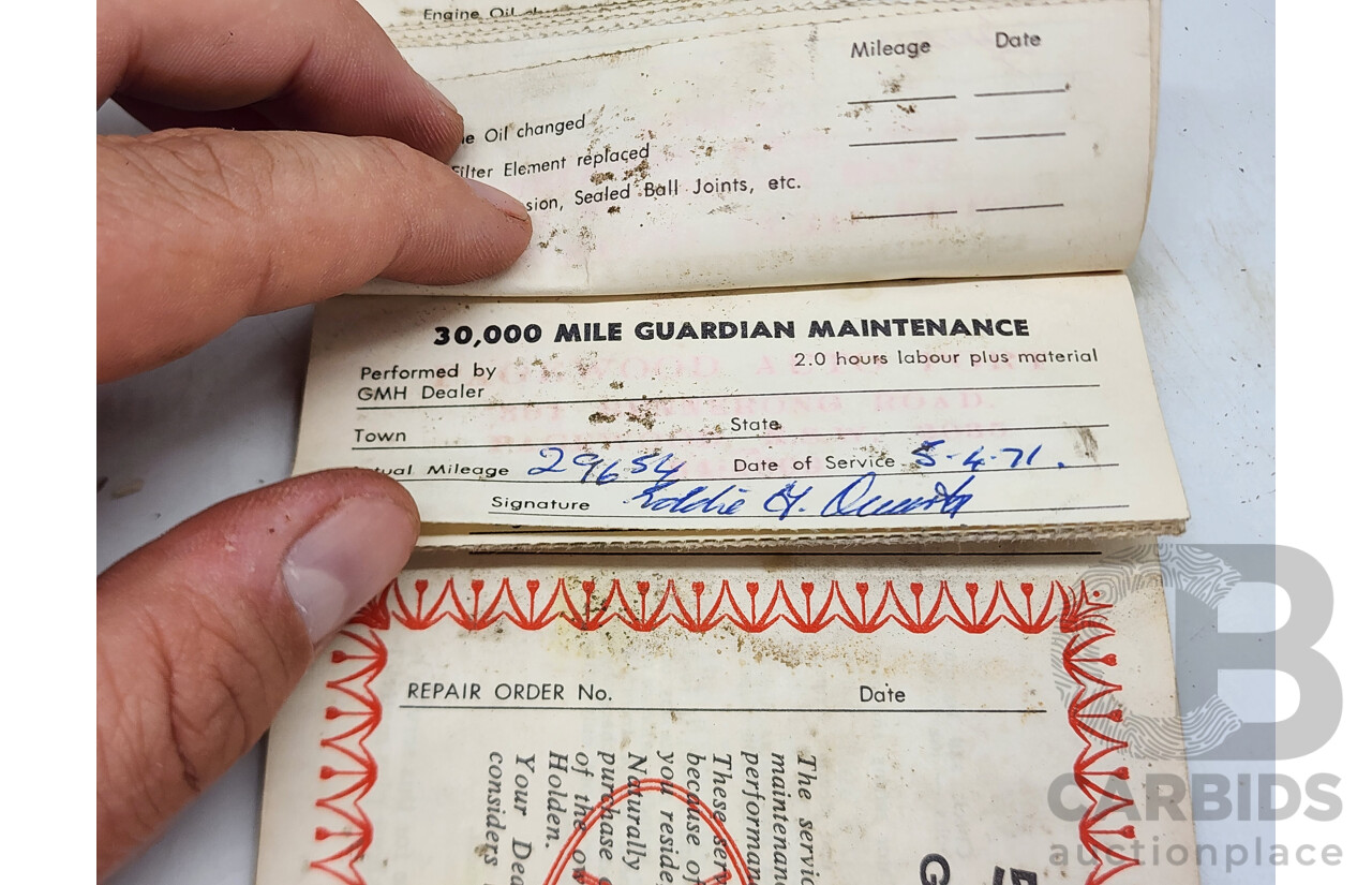 01/1968 Holden HR Premier 4d Sedan White 3.0L - "Barn Find" Project Car