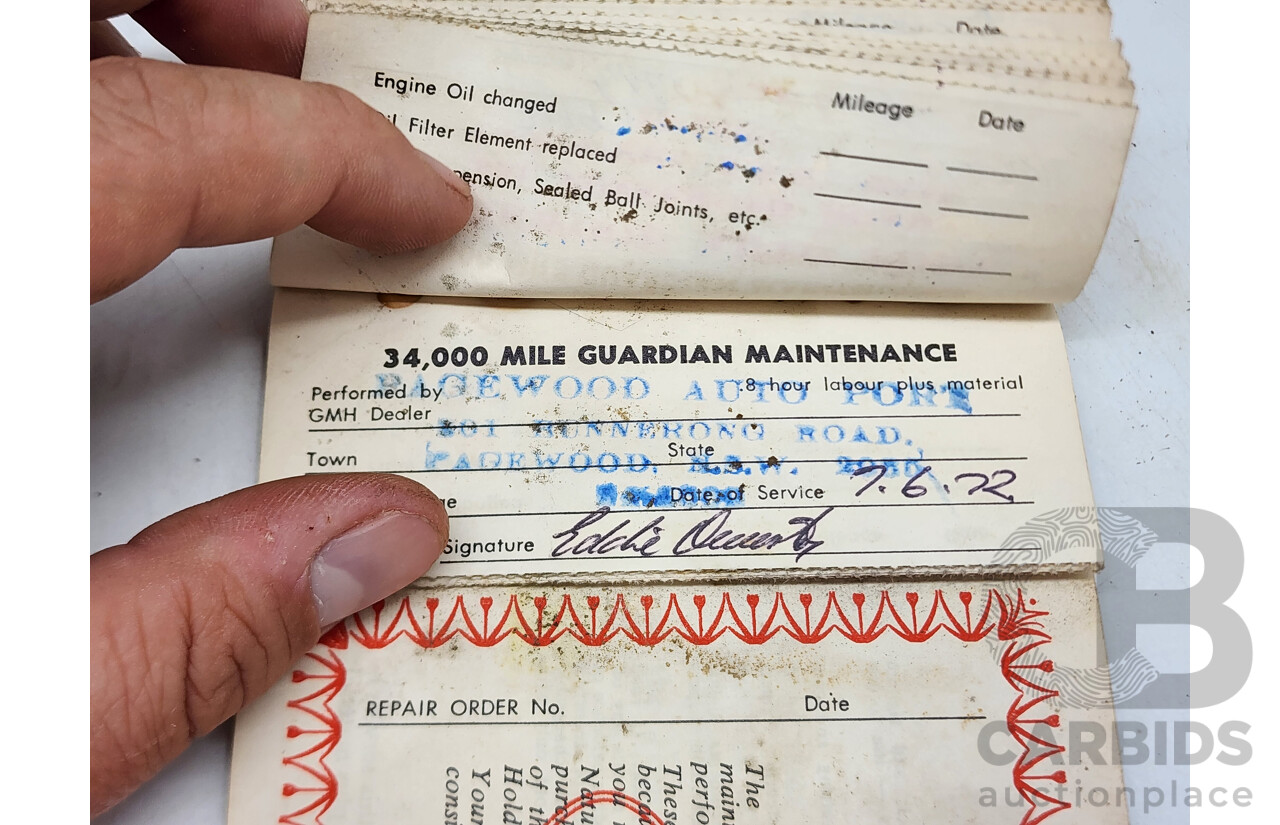 01/1968 Holden HR Premier 4d Sedan White 3.0L - "Barn Find" Project Car