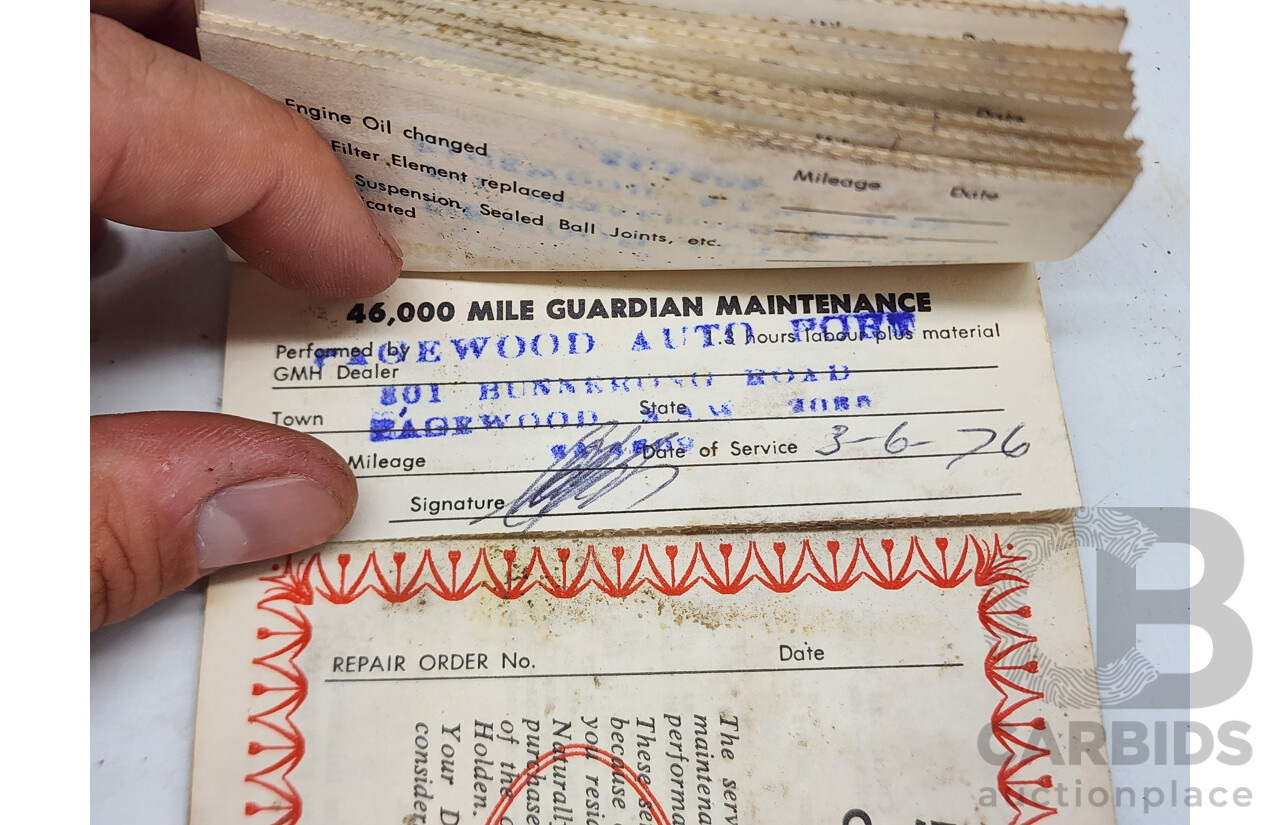 01/1968 Holden HR Premier 4d Sedan White 3.0L - "Barn Find" Project Car