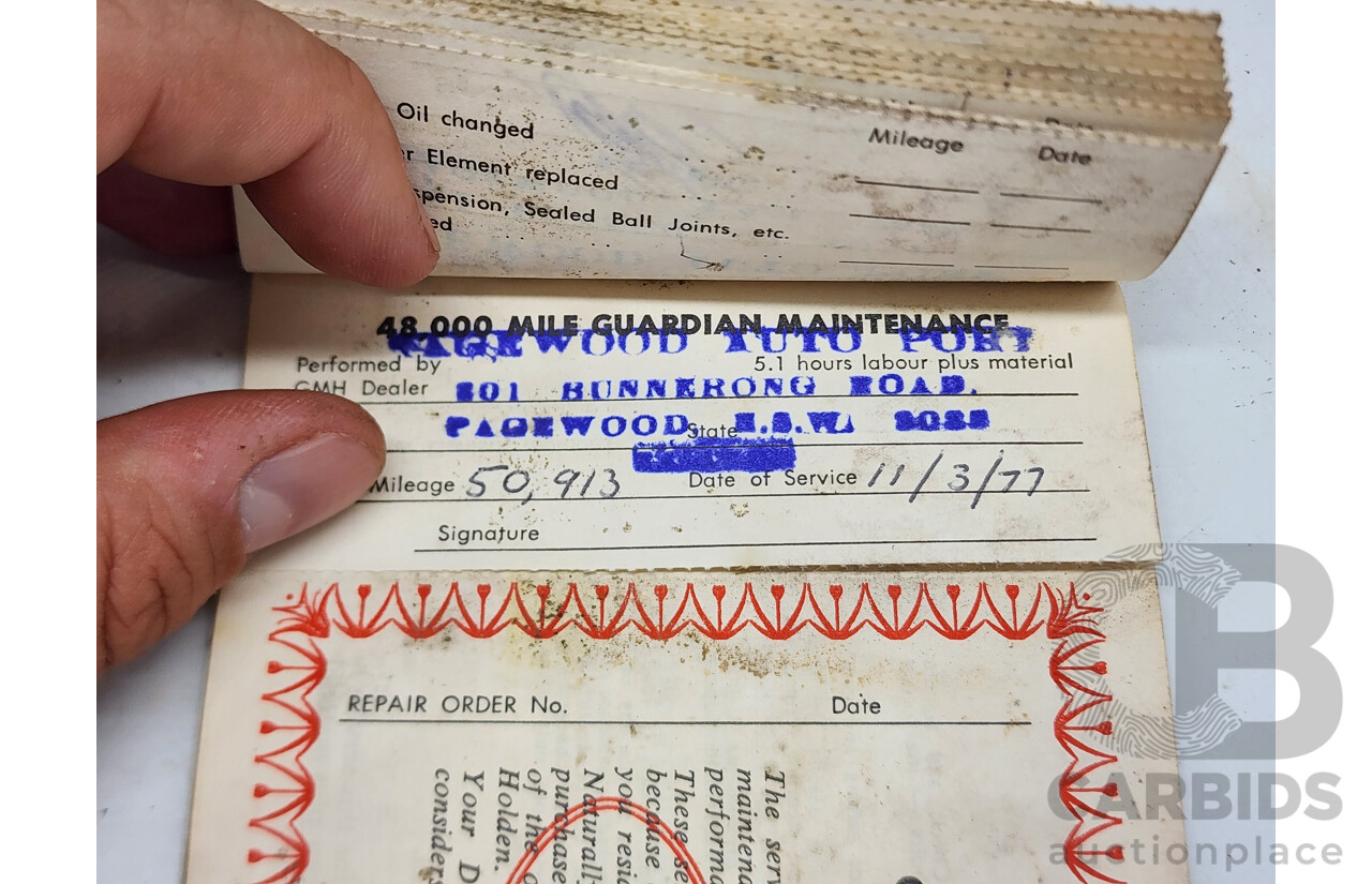 01/1968 Holden HR Premier 4d Sedan White 3.0L - "Barn Find" Project Car