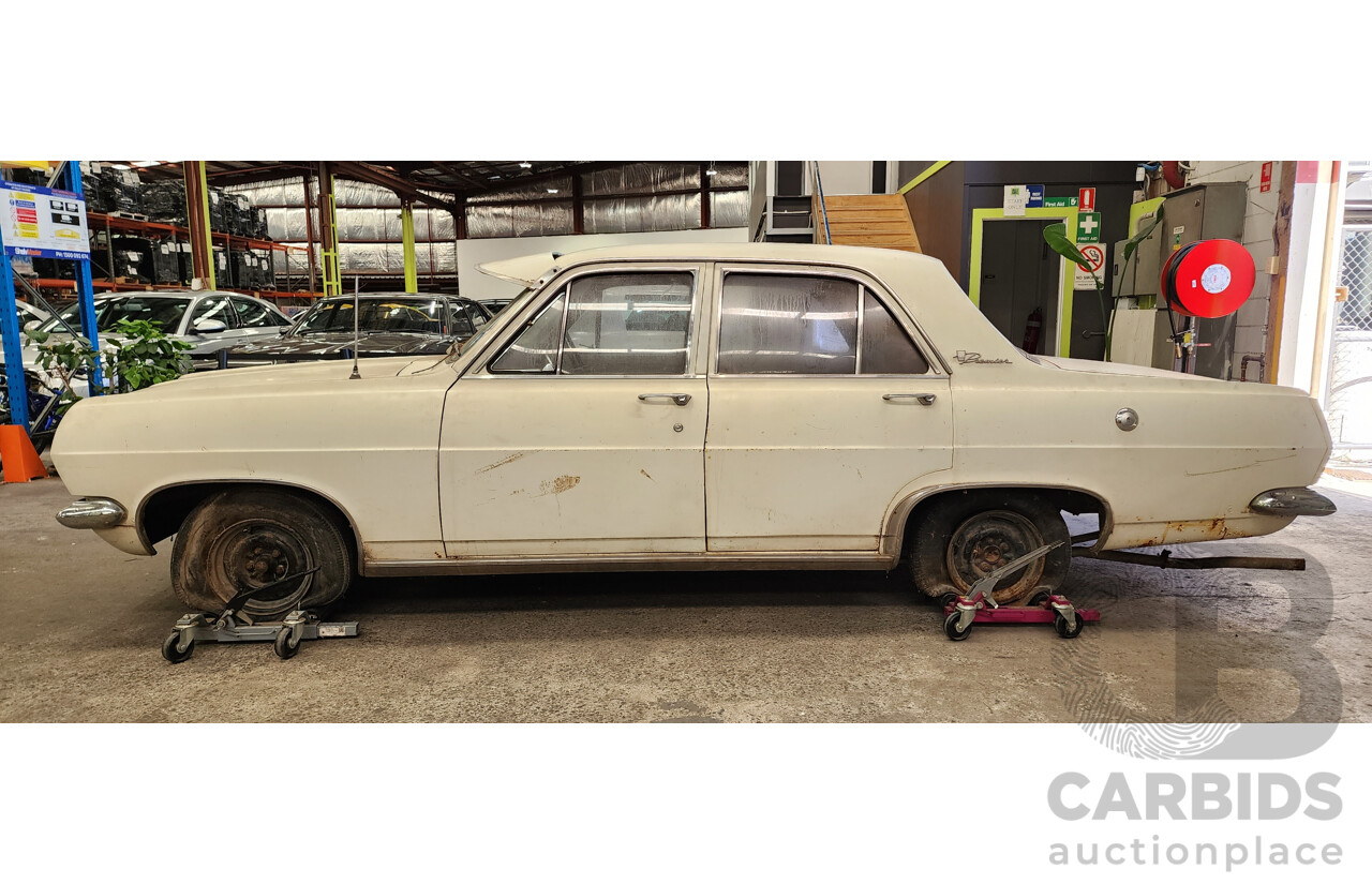 01/1968 Holden HR Premier 4d Sedan White 3.0L - "Barn Find" Project Car