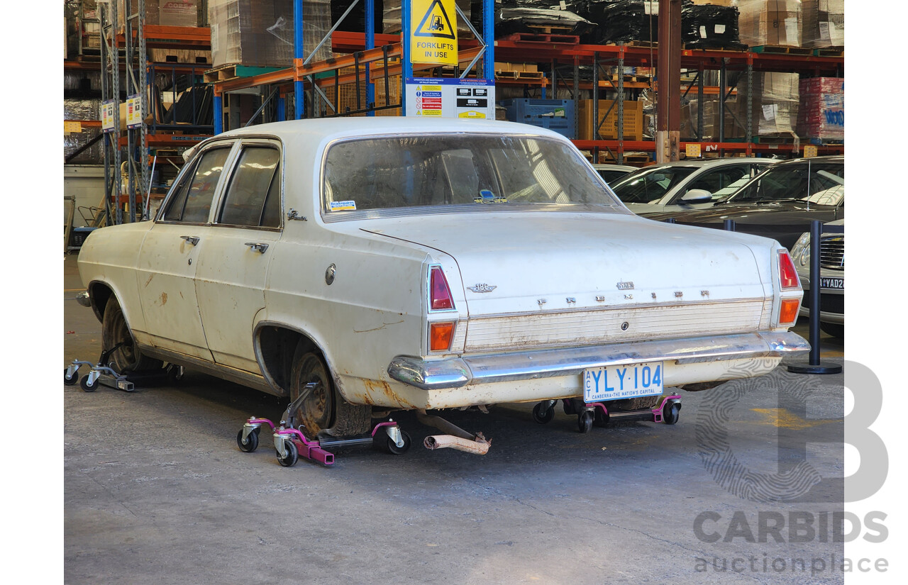 01/1968 Holden HR Premier 4d Sedan White 3.0L - "Barn Find" Project Car