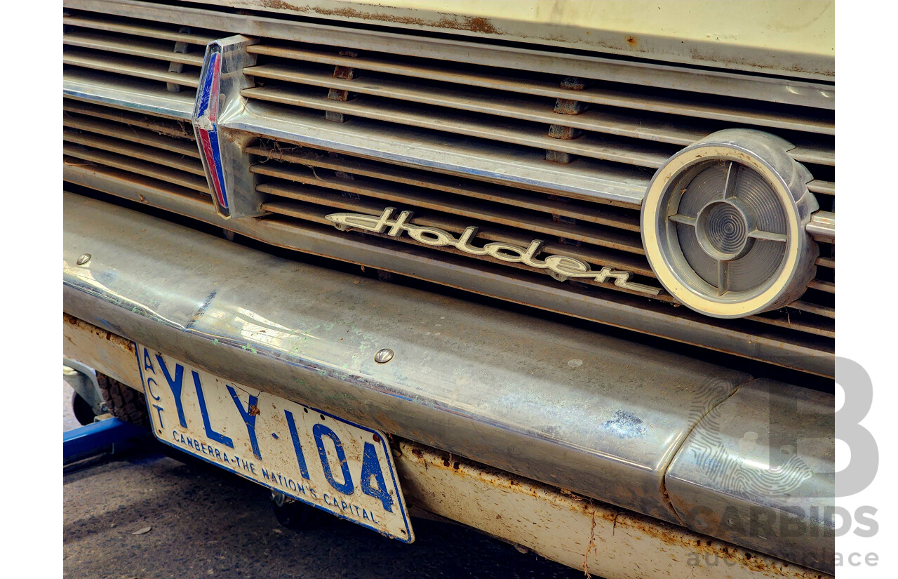 01/1968 Holden HR Premier 4d Sedan White 3.0L - "Barn Find" Project Car