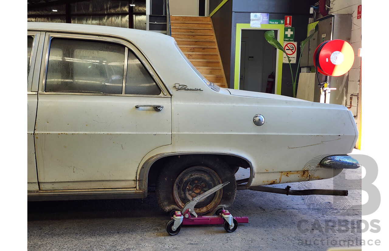 01/1968 Holden HR Premier 4d Sedan White 3.0L - "Barn Find" Project Car