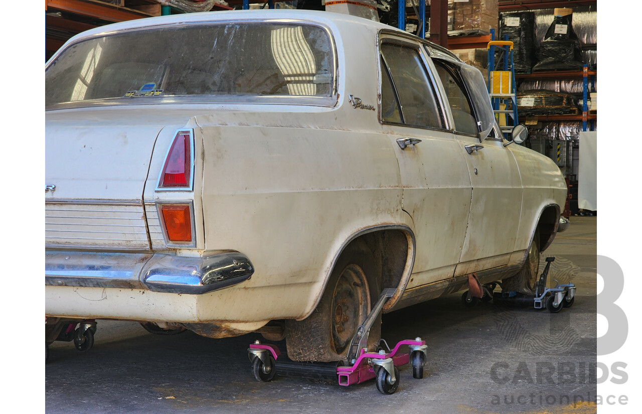 01/1968 Holden HR Premier 4d Sedan White 3.0L - "Barn Find" Project Car