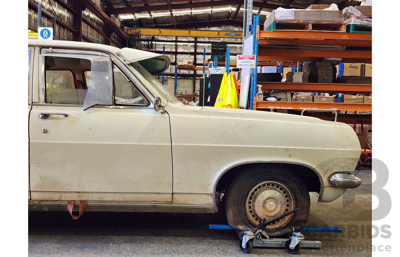 01/1968 Holden HR Premier 4d Sedan White 3.0L - "Barn Find" Project Car