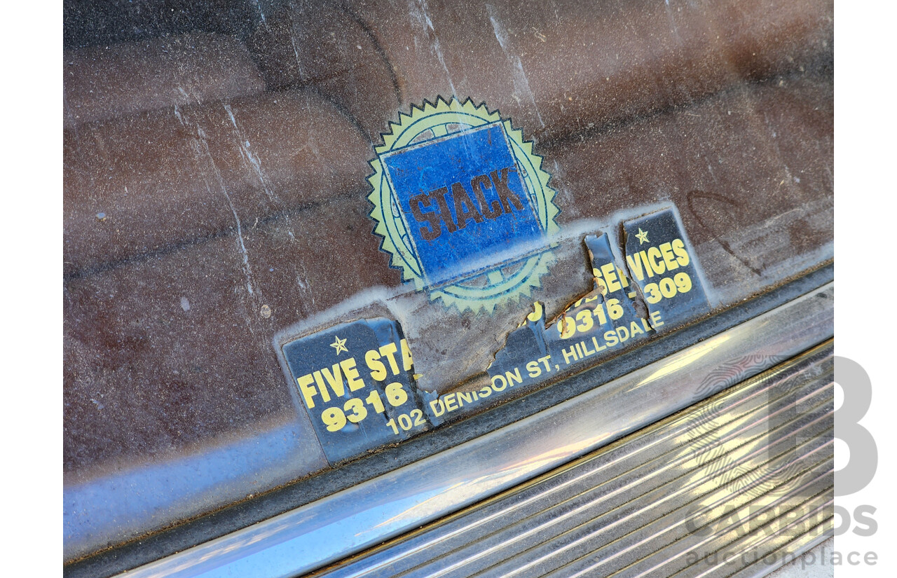 01/1968 Holden HR Premier 4d Sedan White 3.0L - "Barn Find" Project Car