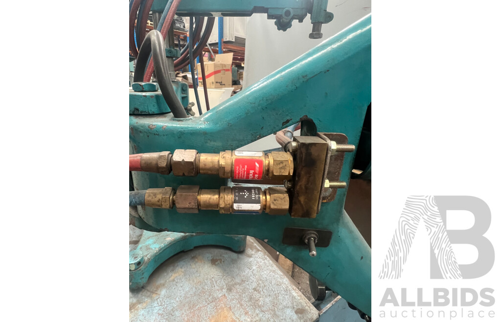 Tanka Engineering Works KT-350 240V Oxy Acetylene Shape Cutting Machine with Bin Attached