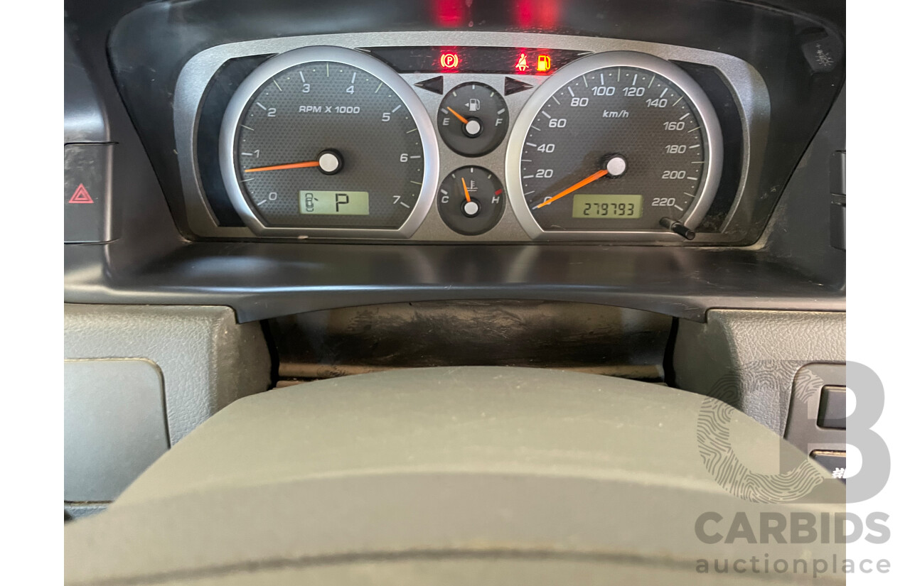 11/2008 Ford Territory GHIA (4x4) SY MY07 UPGRADE 4d Wagon Grey 4.0L